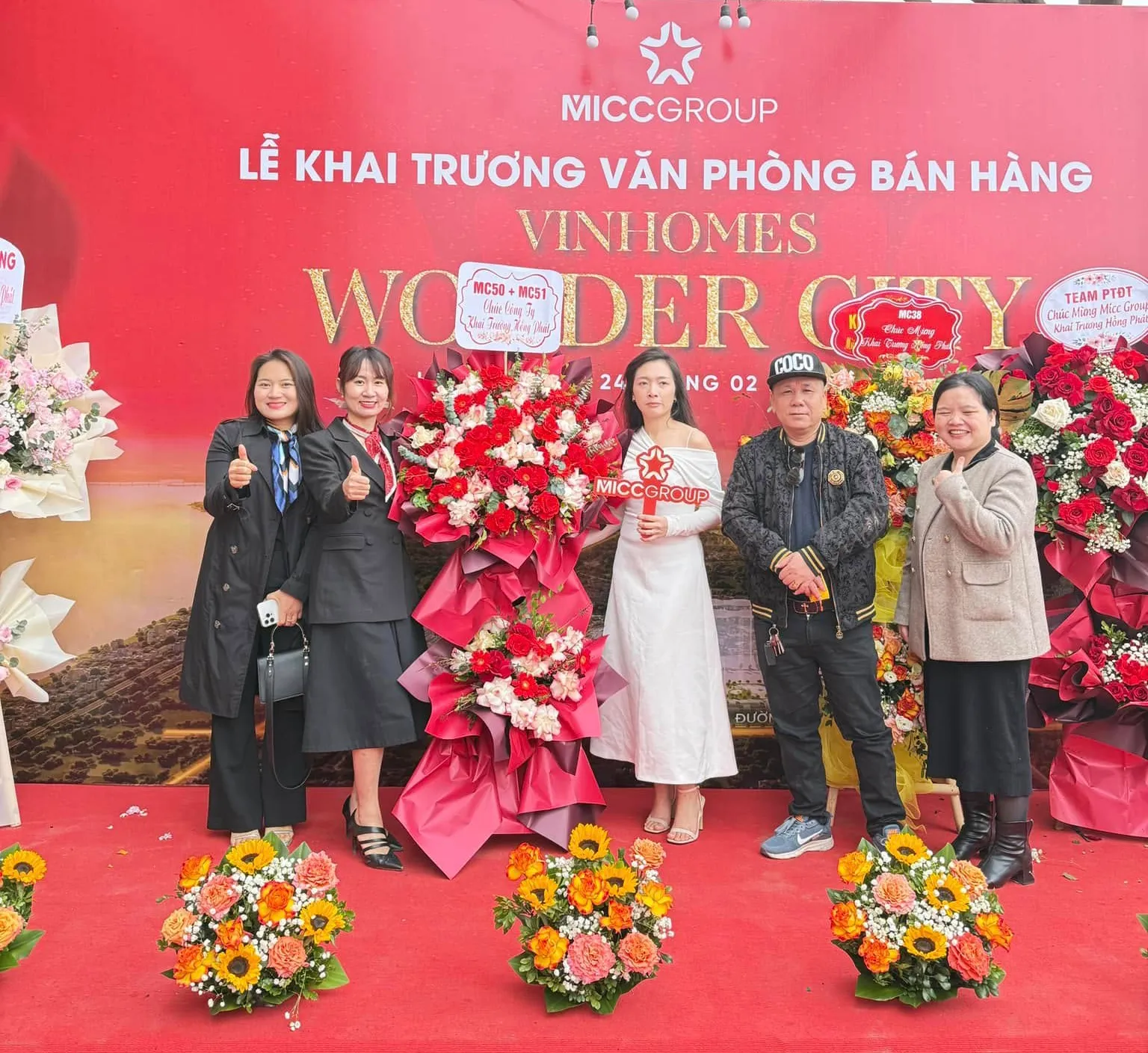 Lễ khai trương văn phòng bán hàng bất động sản