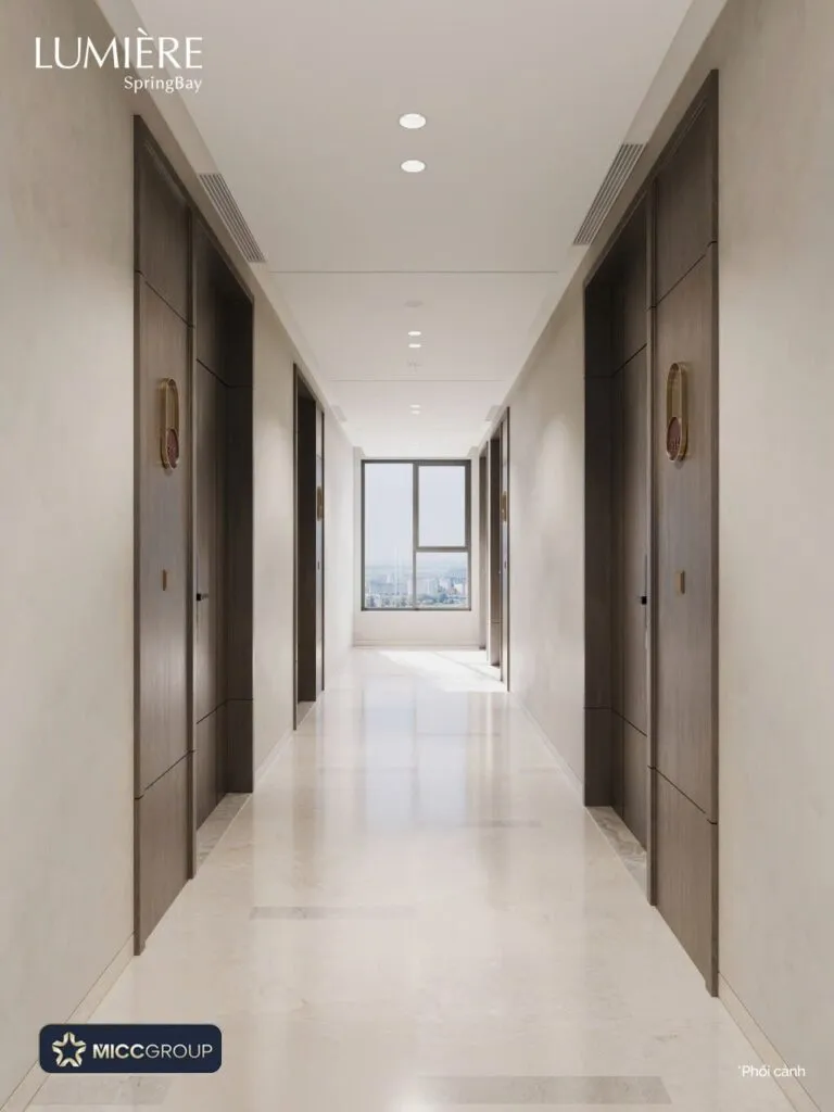 Phối cảnh căn hộ dự án Masterise Homes Lumiere SpringBay 2