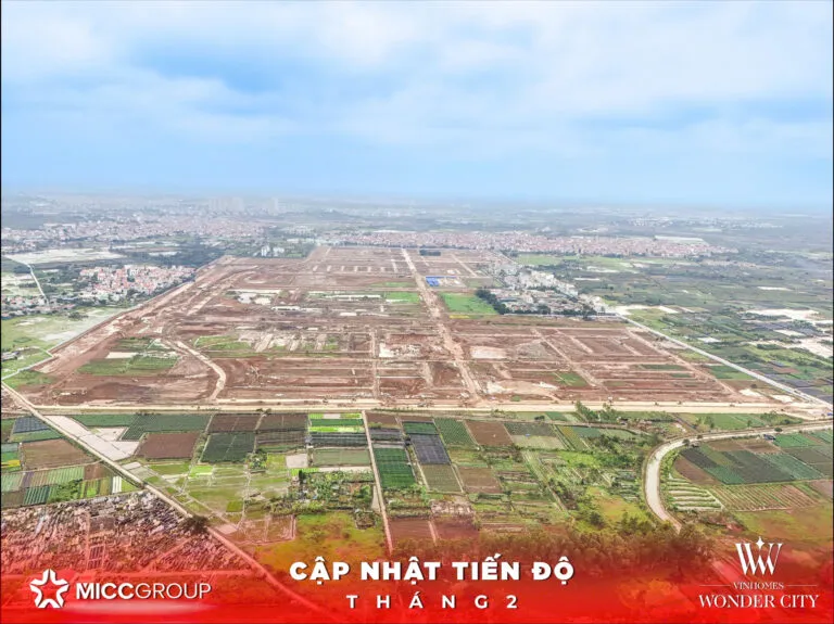 Tiến độ dự án Vinhomes Wonder City