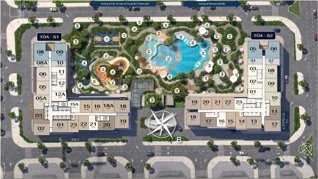 Mặt bằng Masteri Grand Avenue