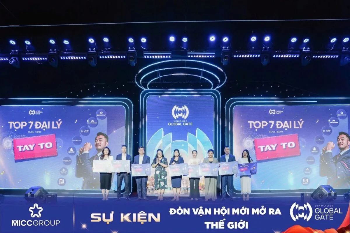 MICC GROUP – BỘI THU GIẢI THƯỞNG TẠI VINHOMES GLOBAL GATE