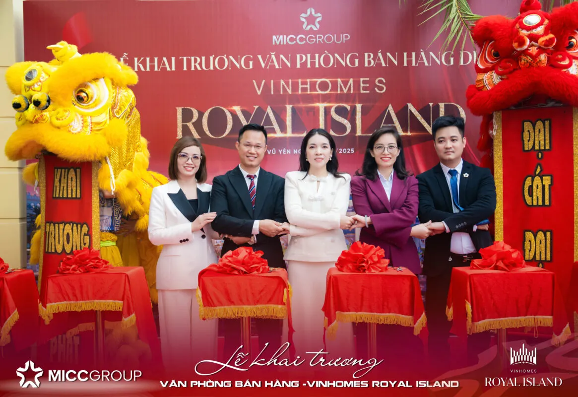 MICC GROUP KHAI TRƯƠNG VĂN PHÒNG MỚI TẠI VINHOMES ROYAL ISLAND