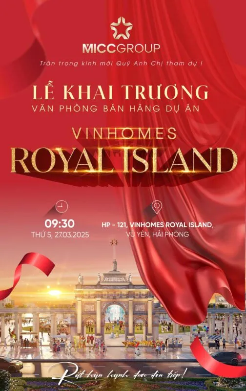 MICC GROUP KHAI TRƯƠNG VĂN PHÒNG MỚI TẠI VINHOMES ROYAL ISLAND