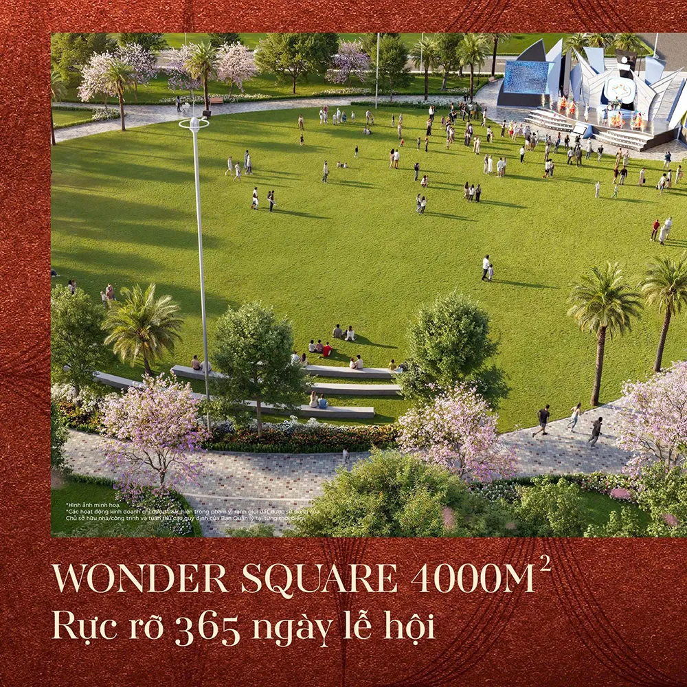 Tiện ích Vinhomes Wonder City